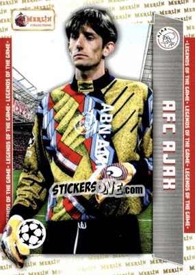Sticker Edwin van der Sar - Heritage UEFA Club Competitions 2023-2024
 n. 116 - Topps Merlin