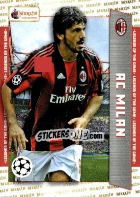 Sticker Gennaro Gattuso - Heritage UEFA Club Competitions 2023-2024
 n. 125 - Topps Merlin