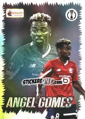 Sticker Angel Gomes - Heritage UEFA Club Competitions 2023-2024
 n. 135 - Topps Merlin