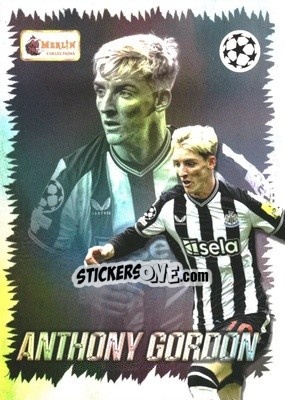 Sticker Anthony Gordon - Heritage UEFA Club Competitions 2023-2024
 n. 137 - Topps Merlin