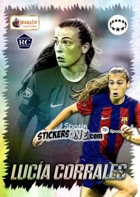 Cromo Lucía Corrales - Heritage UEFA Club Competitions 2023-2024
 n. 140 - Topps Merlin