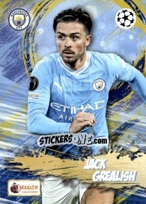 Sticker Jack Grealish - Heritage UEFA Club Competitions 2023-2024
 n. 145 - Topps Merlin