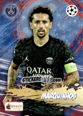 Sticker Marquinhos - Heritage UEFA Club Competitions 2023-2024
 n. 156 - Topps Merlin