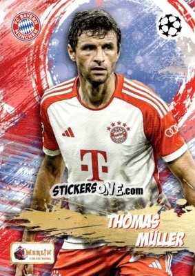 Sticker Thomas Müller - Heritage UEFA Club Competitions 2023-2024
 n. 158 - Topps Merlin