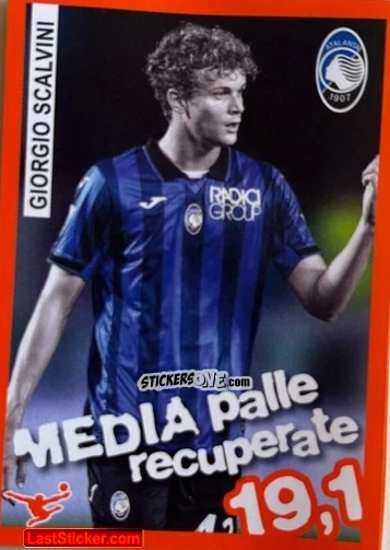 Sticker Giorgio Scalvini - Calciatori 2023-2024 Celebration
 n. 4 - Panini
