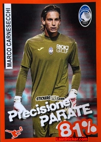 Figurina Marco Carnesecchi - Calciatori 2023-2024 Celebration
 n. 6 - Panini