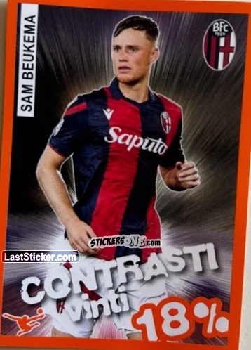 Figurina Sam Beukema - Calciatori 2023-2024 Celebration
 n. 11 - Panini