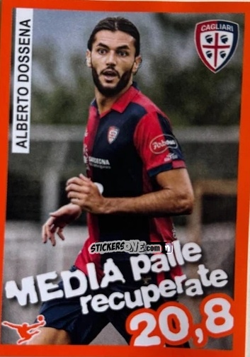 Sticker Alberto Dossena - Calciatori 2023-2024 Celebration
 n. 15 - Panini