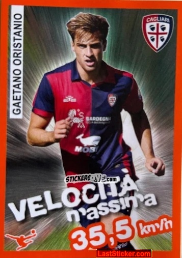 Figurina Gaetano Oristanio - Calciatori 2023-2024 Celebration
 n. 17 - Panini