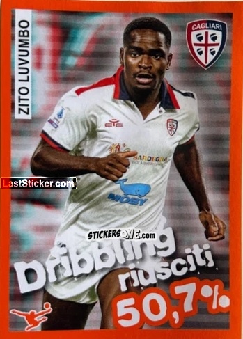 Cromo Zito Luvumbo - Calciatori 2023-2024 Celebration
 n. 18 - Panini