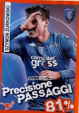 Cromo Szymon Zurkowski - Calciatori 2023-2024 Celebration
 n. 19 - Panini