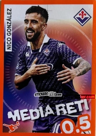 Sticker Nico Gonzalez - Calciatori 2023-2024 Celebration
 n. 25 - Panini