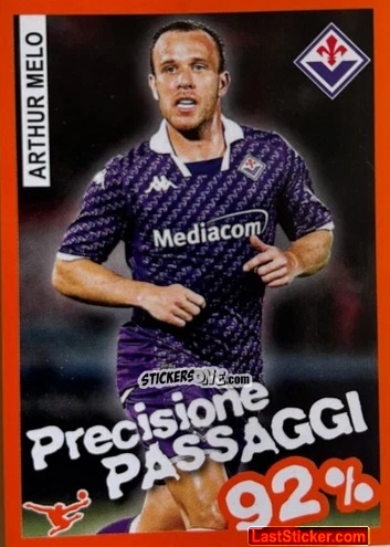 Sticker Arthur Melo - Calciatori 2023-2024 Celebration
 n. 26 - Panini