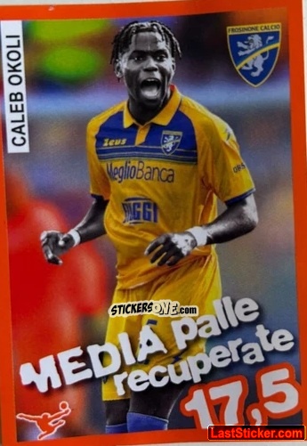 Figurina Caleb Okoli - Calciatori 2023-2024 Celebration
 n. 34 - Panini