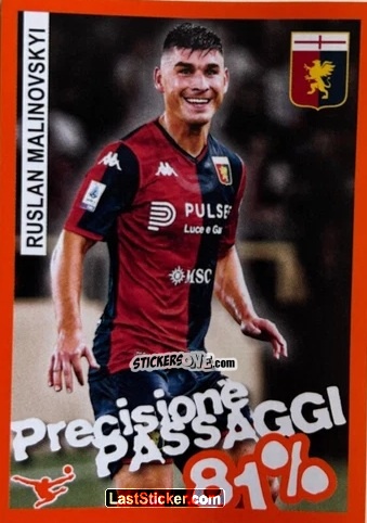Figurina Ruslan Malinovskyi - Calciatori 2023-2024 Celebration
 n. 38 - Panini