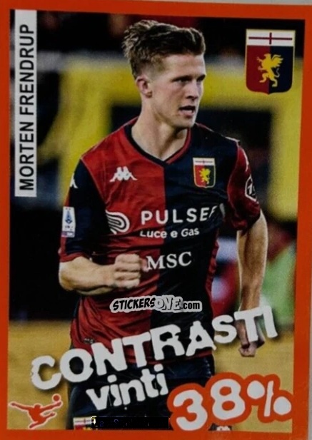 Sticker Morten Frendrup - Calciatori 2023-2024 Celebration
 n. 39 - Panini