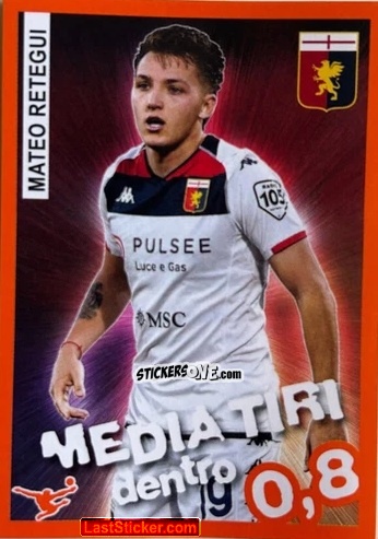 Sticker Mateo Retegui - Calciatori 2023-2024 Celebration
 n. 41 - Panini