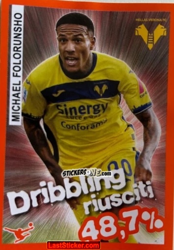Figurina Michael Folorunsho - Calciatori 2023-2024 Celebration
 n. 47 - Panini