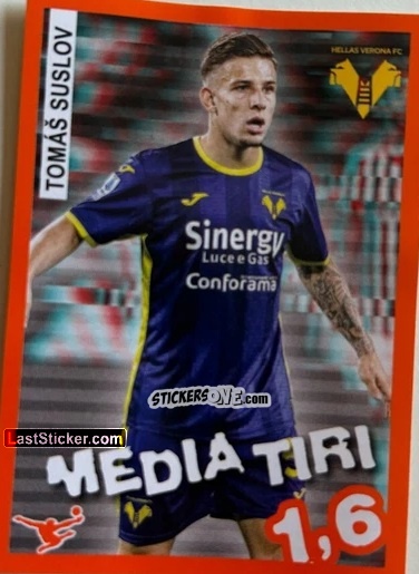 Sticker Tomas Suslov - Calciatori 2023-2024 Celebration
 n. 48 - Panini