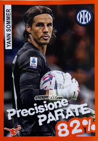 Sticker Yann Sommer - Calciatori 2023-2024 Celebration
 n. 51 - Panini