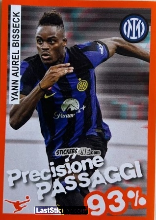Sticker Yann Aurel Bisseck - Calciatori 2023-2024 Celebration
 n. 54 - Panini