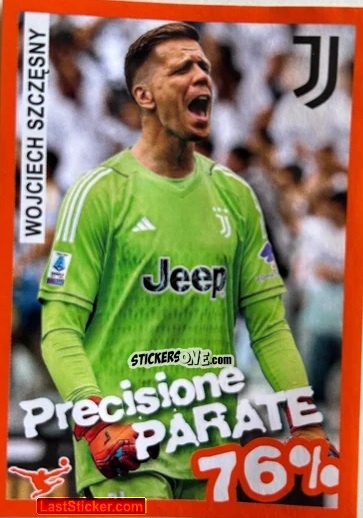 Sticker Wojciech Szczesny - Calciatori 2023-2024 Celebration
 n. 57 - Panini