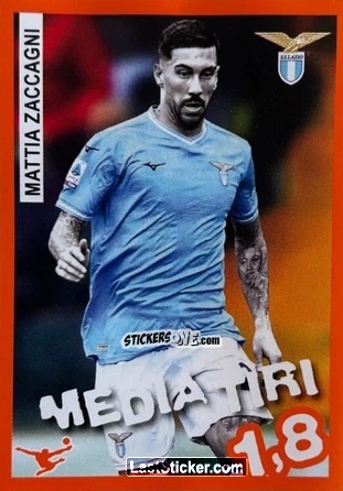 Sticker Mattia Zaccagni - Calciatori 2023-2024 Celebration
 n. 64 - Panini