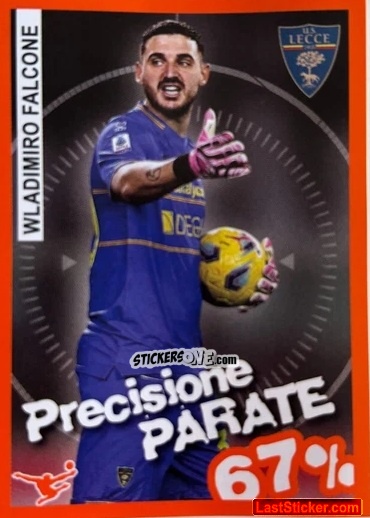 Sticker Wladimiro Falcone - Calciatori 2023-2024 Celebration
 n. 67 - Panini