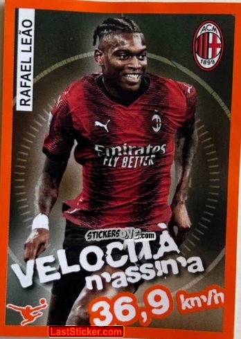Sticker Rafael Leao - Calciatori 2023-2024 Celebration
 n. 73 - Panini