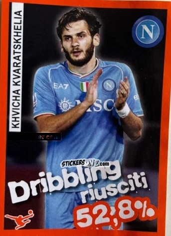 Sticker Khvicha Kvaratskhelia - Calciatori 2023-2024 Celebration
 n. 86 - Panini