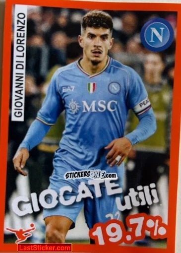 Figurina Giovanni Di Lorenzo - Calciatori 2023-2024 Celebration
 n. 87 - Panini