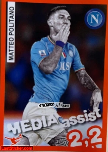 Sticker Matteo Politano - Calciatori 2023-2024 Celebration
 n. 88 - Panini