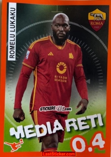 Sticker Romelu Lukaku - Calciatori 2023-2024 Celebration
 n. 91 - Panini