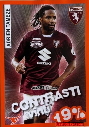Figurina Adrien Tameze - Calciatori 2023-2024 Celebration
 n. 113 - Panini