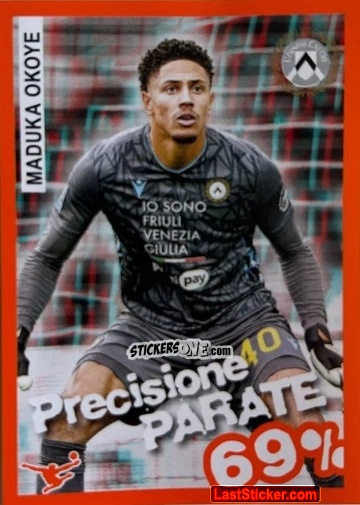 Cromo Maduka Okoye - Calciatori 2023-2024 Celebration
 n. 120 - Panini