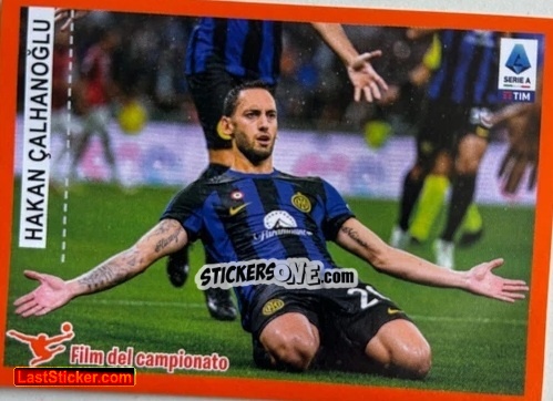 Cromo Hakan Calhanoglu - Calciatori 2023-2024 Celebration
 n. 123 - Panini