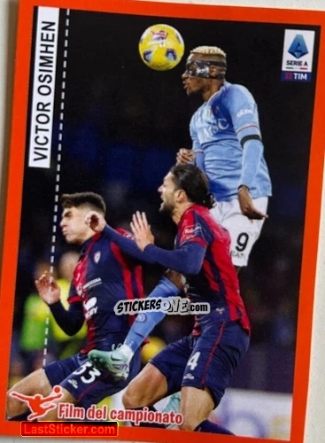 Sticker Victor Osimhen - Calciatori 2023-2024 Celebration
 n. 131 - Panini