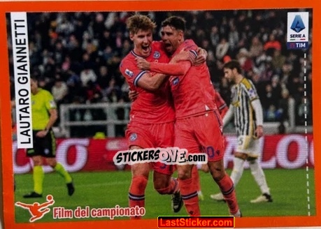 Sticker Lautaro Giannetti - Calciatori 2023-2024 Celebration
 n. 136 - Panini