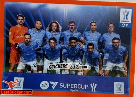 Sticker Super Cup Lazio - Calciatori 2023-2024 Celebration
 n. 143 - Panini