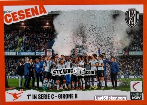 Figurina Serie C Girone B 1 - Calciatori 2023-2024 Celebration
 n. U14 - Panini
