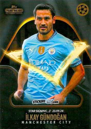 Sticker İlkay Gündoğan - UCC Summer Signings 2024
 n. 76 - Topps