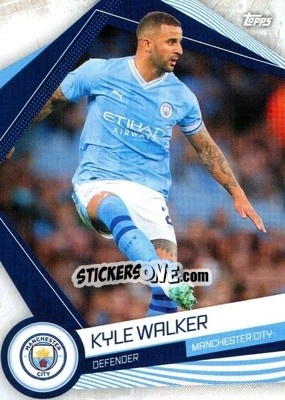 Sticker Kyle Walker - Manchester City 2023-2024
 n. MAN-2 - Topps