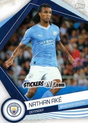 Sticker Nathan Aké - Manchester City 2023-2024
 n. MAN-4 - Topps
