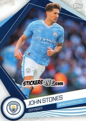 Sticker John Stones - Manchester City 2023-2024
 n. MAN-5 - Topps
