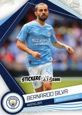 Sticker Bernardo Silva - Manchester City 2023-2024
 n. MAN-14 - Topps