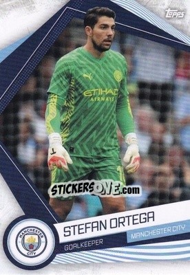 Sticker Stefan Ortega - Manchester City 2023-2024
 n. MAN-16 - Topps