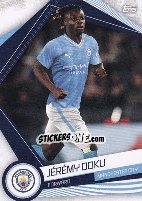 Sticker Jérémy Doku - Manchester City 2023-2024
 n. MAN-18 - Topps