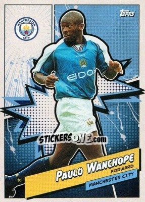Sticker Paulo Wanchope - Manchester City 2023-2024
 n. MANH-9 - Topps