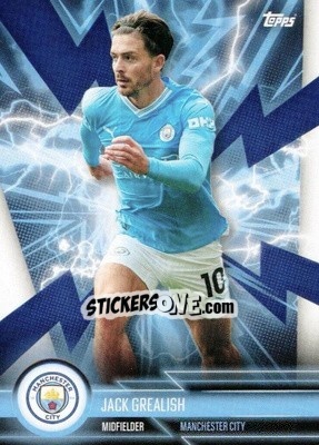Sticker Jack Grealish - Manchester City 2023-2024
 n. MANS-5 - Topps