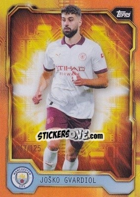 Sticker Joško Gvardiol - Manchester City 2023-2024
 n. MANG-2o - Topps